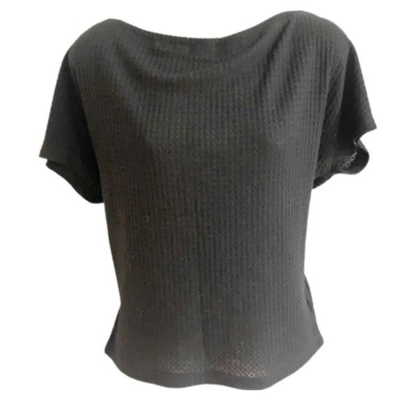 Express Tops - NWT Express Black short sleeve top, M